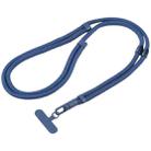 7mm 3 in 1 Threaded Adjustable Crossbody Mobile Phone Lanyard(Sapphire Blue) - 1