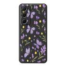 For Samsung Galaxy S23 5G E Series Minimalist TPU Creative Painted Phone Case(Black A1061) - 1