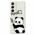 For Samsung Galaxy S23 5G E Series Minimalist TPU Creative Painted Phone Case(White A1073) - 1