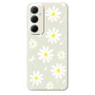 For Samsung Galaxy S22+ 5G E Series Minimalist TPU Creative Painted Phone Case(White A1068) - 1