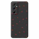 For Samsung Galaxy S23 5G F Series Minimalist TPU Creative Painted Phone Case(Black A1096) - 1