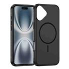 For iPhone 17 Imitation Original Magsafe PC Hybrid TPU Phone Case(Black) - 1