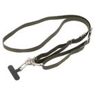 Type-C to Type-C Data Charging Cable Crossbody Phone Long Flat Lanyard(Army Green) - 1