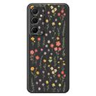For Samsung Galaxy S21 5G G Series Minimalist TPU Creative Painted Phone Case(Black A1112) - 1