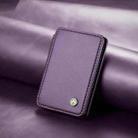 JEEHOOD J05 Double Folded RFID Magnetic Card Bag(Purple) - 2