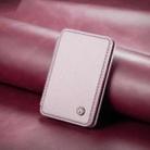 JEEHOOD J05 Double Folded RFID Magnetic Card Bag(Pink) - 2
