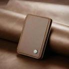 JEEHOOD J05 Double Folded RFID Magnetic Card Bag(Brown) - 2