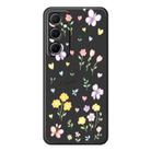 For Samsung Galaxy A26 5G B Series Minimalist TPU Creative Painted Phone Case(Black A1002) - 1