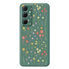 For Samsung Galaxy A33 5G G Series Minimalist TPU Creative Painted Phone Case(Green A1112) - 1