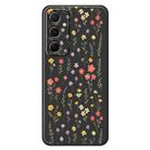 For Samsung Galaxy A22 5G G Series Minimalist TPU Creative Painted Phone Case(Black A1112) - 1