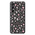 For Samsung Galaxy A16 4G / 5G F Series Minimalist TPU Creative Painted Phone Case(Black A1094) - 1