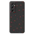 For Samsung Galaxy A52 5G / 4G F Series Minimalist TPU Creative Painted Phone Case(Black A1096) - 1
