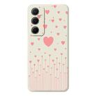 For Samsung Galaxy A22 4G E Series Minimalist TPU Creative Painted Phone Case(White A1072) - 1