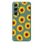 For Samsung Galaxy A23 5G / 4G D Series Minimalist TPU Creative Painted Phone Case(Green A1049) - 1