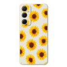 For Samsung Galaxy A32 5G D Series Minimalist TPU Creative Painted Phone Case(White A1049) - 1