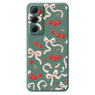 For Samsung Galaxy A35 5G C Series Minimalist TPU Creative Painted Phone Case(Green A1034) - 1