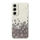 For iPhone 12 Pro Max A Series Minimalist TPU Creative Painted Phone Case(White A0945) - 1