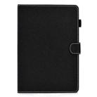 For iPad Air 2022 / 2020 10.9 Solid Color Magnetic Horizontal Flip Leather Case with Card Slots & Holder & Anti-skid Strip(Black) - 1