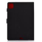 For iPad Air 2022 / 2020 10.9 Solid Color Magnetic Horizontal Flip Leather Case with Card Slots & Holder & Anti-skid Strip(Black) - 2