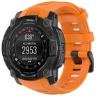 For Garmin Instinct 3 AMOLED 50mm / Solar 50mm xDfind Quick-release Silicone Watch Band(Official Orange) - 1