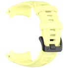 For Garmin Instinct 3 AMOLED 50mm / Solar 50mm xDfind Quick-release Silicone Watch Band(Yellow) - 2