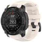 For Garmin Instinct 3 AMOLED 50mm / Solar 50mm xDfind Quick-release Silicone Watch Band(Starlight) - 1