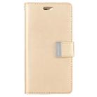 For iPhone 12 Pro Max GOOSPERY RICH DIARY Crazy Horse Texture Horizontal Flip Leather Case with Holder & Card Slots & Wallet(Gold) - 2