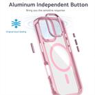 For iPhone 17 MagSafe Magnetic Clear Phone Case(Purple) - 3