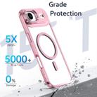For iPhone 17 Air MagSafe Magnetic Clear Phone Case(Purple) - 2