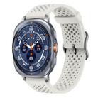 For Samsung Galaxy Watch Ultra / Ultra 2025 xDfind Breathable Silicone Watch Band(Starlight) - 1