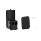 For DJI OSMO Pocket 3 Sunnylife Magnetic Mount 1/4 Adapter Cold Shoe Tabletop Base Bracket Angles Adjustable Multi Expansion Mount(Black) - 2
