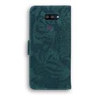 For LG K40S Tiger Embossing Pattern Horizontal Flip Leather Case with Holder & Card Slots & Wallet(Green) - 2