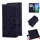 For LG K50 / Q60 Tiger Embossing Pattern Horizontal Flip Leather Case with Holder & Card Slots & Wallet(Black) - 1