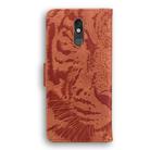 For LG Stylo 5 Tiger Embossing Pattern Horizontal Flip Leather Case with Holder & Card Slots & Wallet(Brown) - 2