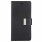 For iPhone 12 mini GOOSPERY RICH DIARY Crazy Horse Texture Horizontal Flip Leather Case with Holder & Card Slots & Wallet(Black) - 2