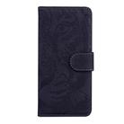For iPhone SE 2022 / SE 2020 / 8 / 7 Tiger Embossing Pattern Horizontal Flip Leather Case with Holder & Card Slots & Wallet(Black) - 2