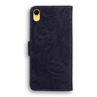 For iPhone XR Tiger Embossing Pattern Horizontal Flip Leather Case with Holder & Card Slots & Wallet(Black) - 3