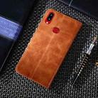 For Samsung Galaxy A10s Non-Magnetic Retro Texture Horizontal Flip Leather Case with Holder & Card Slots & Wallet(Brown) - 3
