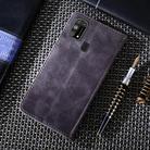 For Samsung Galaxy M31 Non-Magnetic Retro Texture Horizontal Flip Leather Case with Holder & Card Slots & Wallet(Gray) - 2