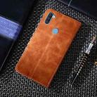 For Samsung Galaxy A11 (European Version) Non-Magnetic Retro Texture Horizontal Flip Leather Case with Holder & Card Slots & Wallet(Brown) - 3