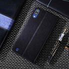 For Samsung Galaxy M10 Non-Magnetic Retro Texture Horizontal Flip Leather Case with Holder & Card Slots & Wallet(Black) - 3