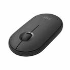 Logitech PEBBLE M350 1000DPI Ultra-Thin Dual-Mode Wireless Bluetooth Mouse(Black) - 2