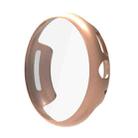 For Google Pixel Watch 3 45mm Integrated Full Coverage TPU Watch Protective Cover(Rose Gold) - 2