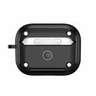 For AirPods Pro 2 DUX DUCIS PECQ Series Magnetic Earphone Case with Holder & Security Lock(Black) - 3