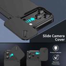 For iPhone 17 Pro Max Sliding Camshield TPU + PC Phone Case(Black) - 3