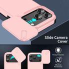For iPhone 17 Pro Sliding Camshield TPU + PC Phone Case(Pink) - 3