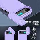 For iPhone 17 Air Sliding Camshield TPU + PC Phone Case(Purple) - 3