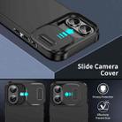For iPhone 17 Sliding Camshield TPU + PC Phone Case(Black) - 3