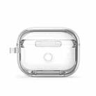 For AirPods Pro 2 DUX DUCIS PECR Series Holder & Security Lock Earphone Case(Transparent) - 3