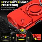 For iPhone 17 Pro Max Sliding Camshield Ring Holder Phone Case(Red) - 2